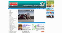 Desktop Screenshot of plurivalor-desporto.com